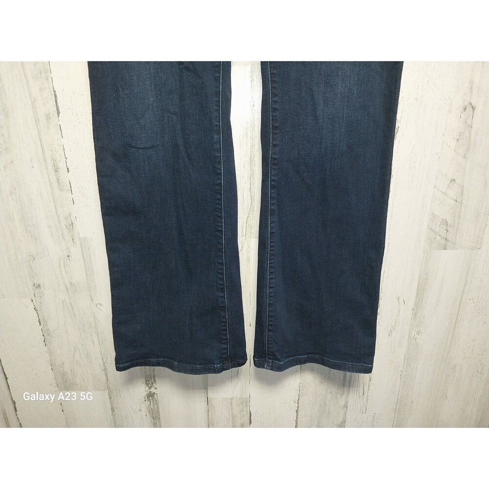 Torrid Lean Jean Super Soft Pull-On Slim Bootcut Jeans Size 2R Dark Wash - Picture 2 of 7